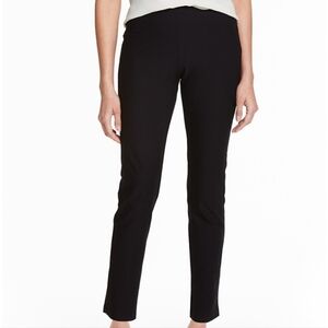 ❤️ EILEEN FISHER CREPE PULL ON SLIM STRAIGHT ANKLE PANTS / LEGGINGS, XSP